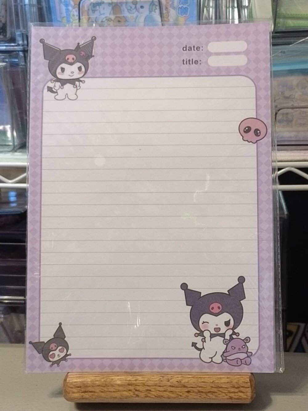 #KUR-2316 - 30 Page Kuromi Tablet